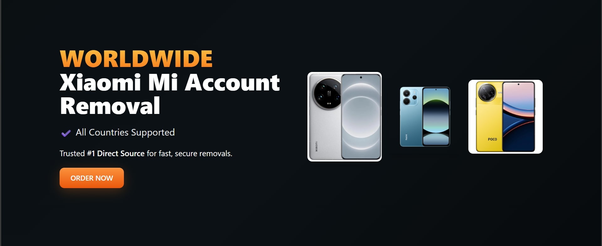 Mi account unlock